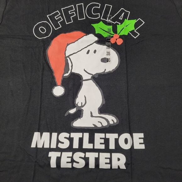 NWT Snoopy Official Mistletoe Tester T-shirt size 2XB - Picture 1 of 5